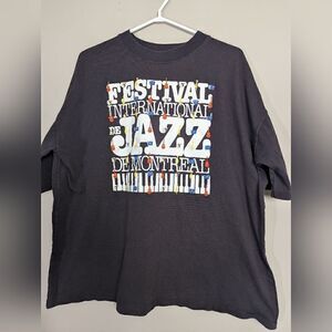 Vintage Jazz Festival Montreal Tshirt XXL